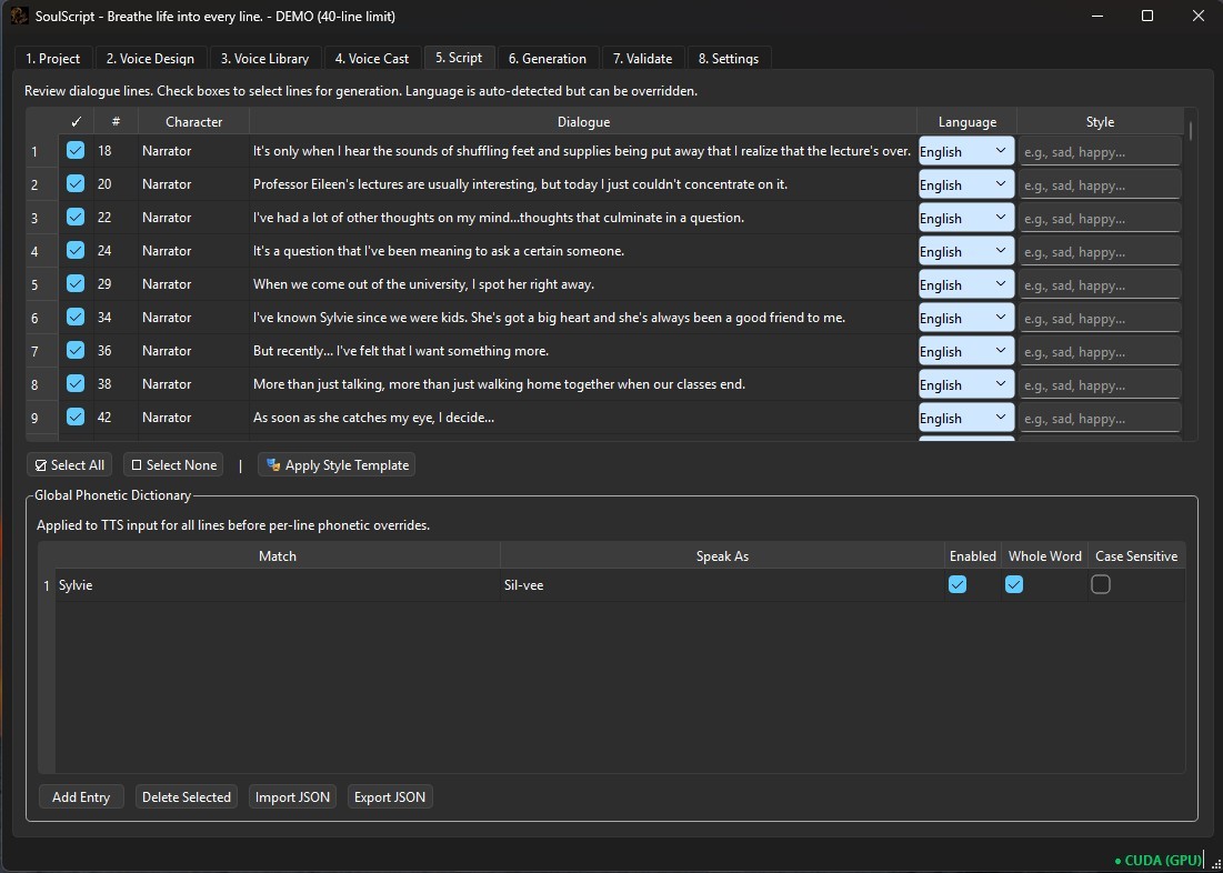 SoulScript walkthrough - SoulScript 